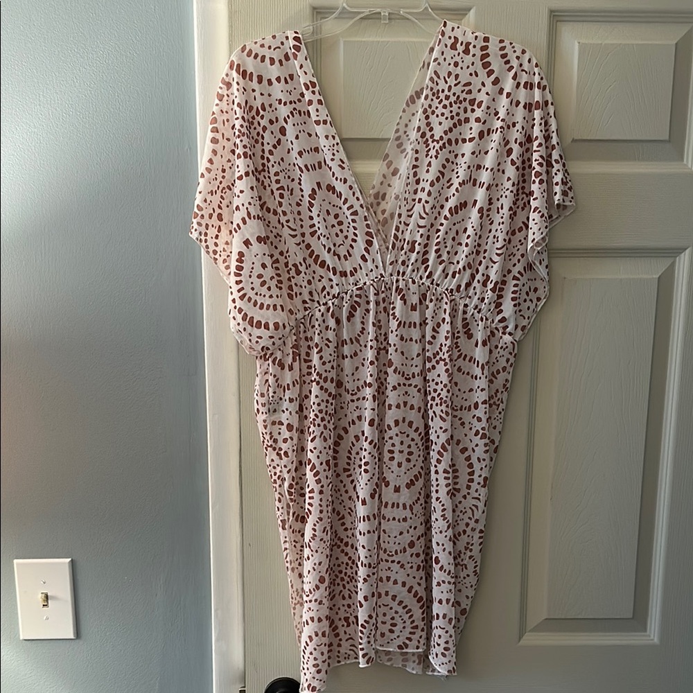 Bohemian Mesh bathing suit cover up